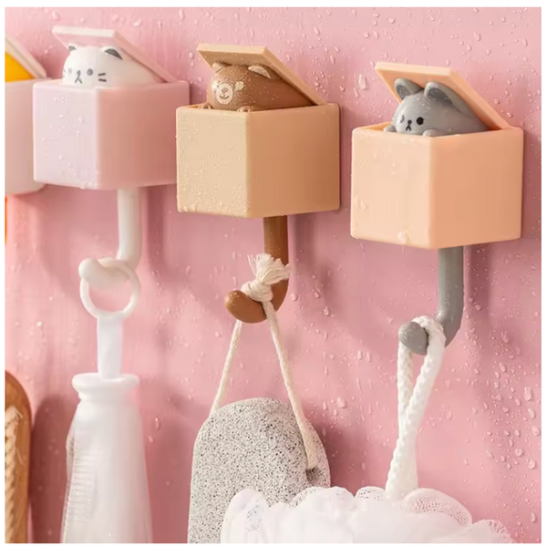 Cartoon Hooks Wanddeko